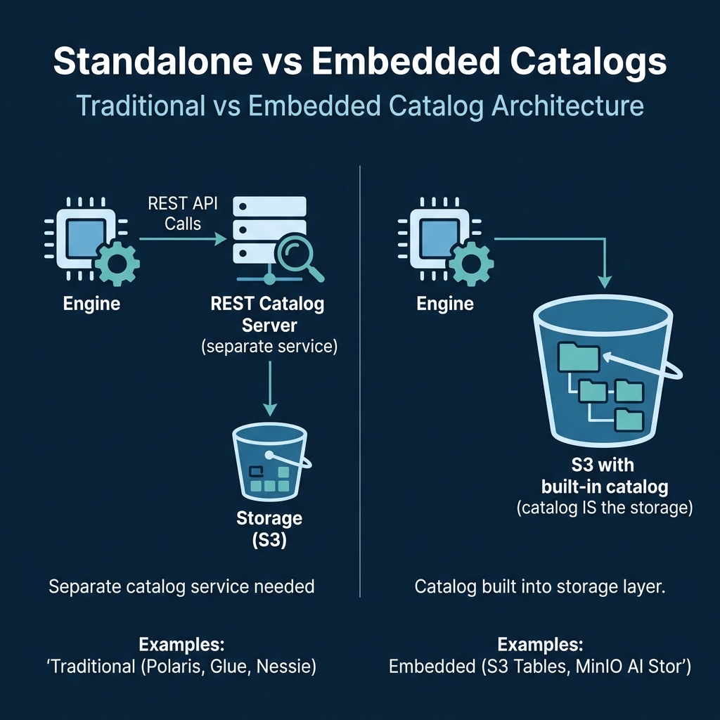 Banner image for article: When Catalogs Are Embedded in Storage
